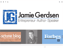 Tablet Screenshot of jamiegerdsen.com